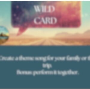 Road Trip Conversation Cards
